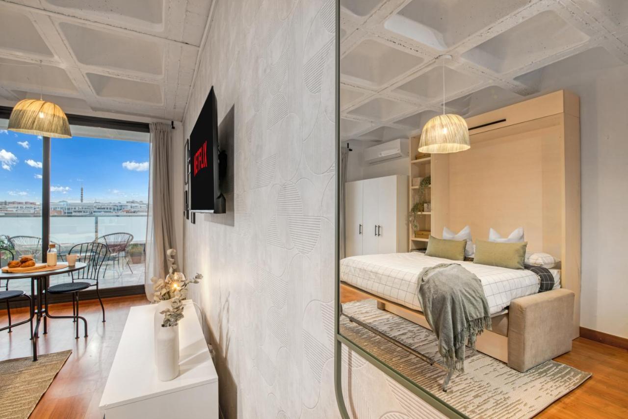 Cozy Penthouse, 20 Min To Downtown, Alcala Norte مدريد المظهر الخارجي الصورة
